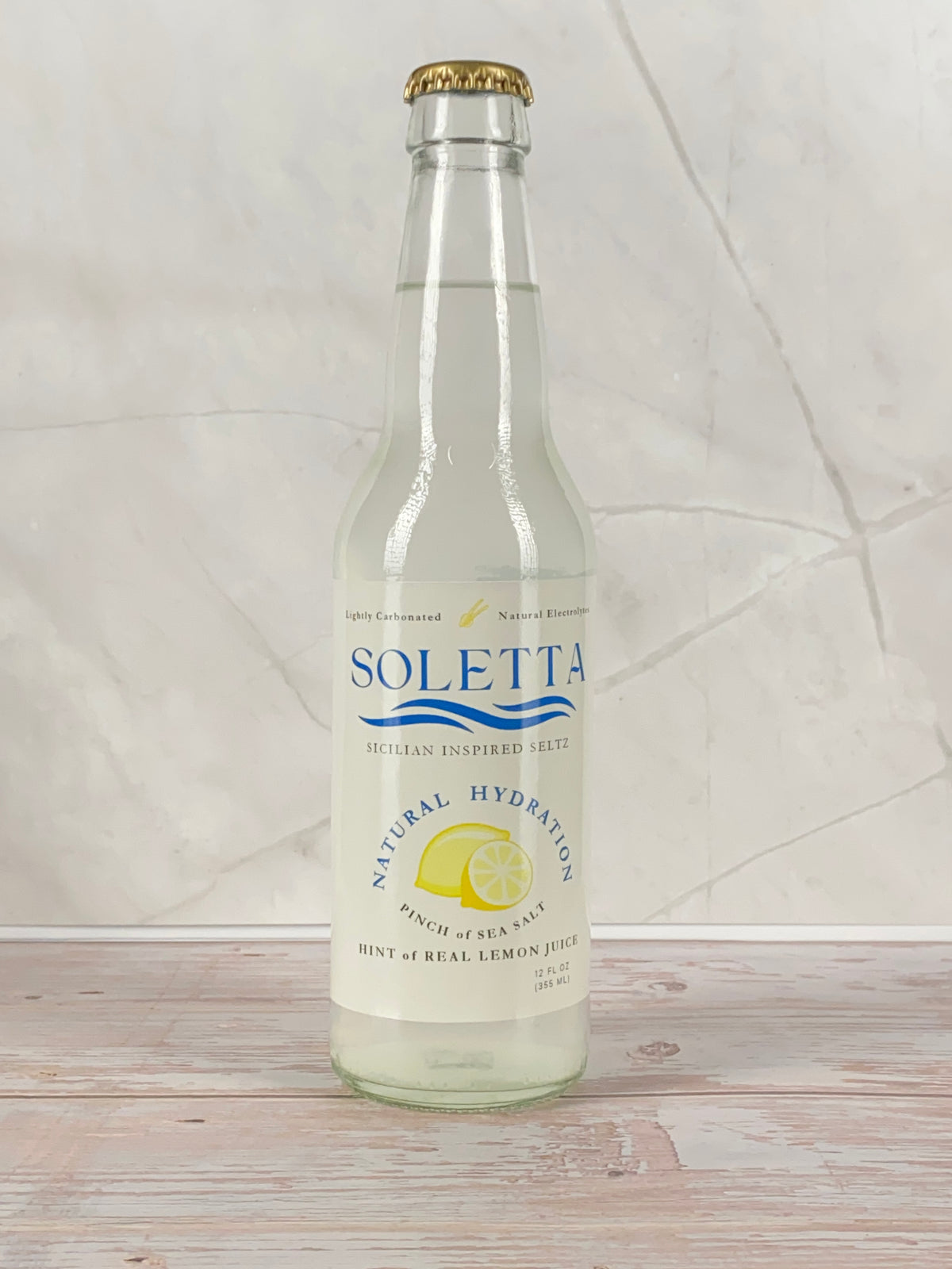 Soletta Sicilian Seltz, 12-Pack