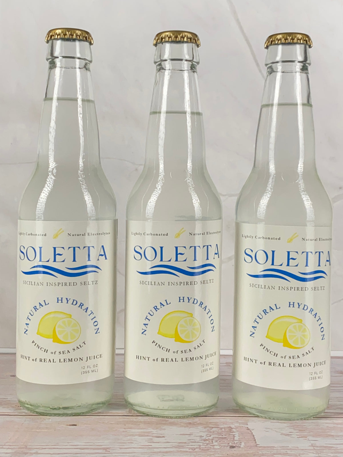 Soletta Sicilian Seltz, 12-Pack
